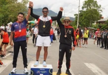 Daniel Pintado ganó el nacional de marcha de Sucúa