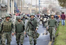 USD 3,6 millones invertidos para armamento no letal para la Fuerza Terrestre en Ecuador