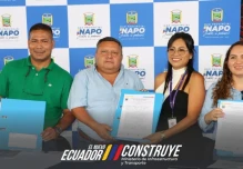 Napo: La construcción de 15 puentes avanza