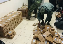 Las Fuerzas Armadas decomisaron 485 bloques con droga en Sucumbíos