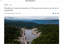The New York Times hace análisis de los problemas de Coca Codo Sinclair