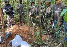 750 minas fueron encontradas en Lago Agrio
