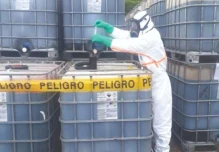 3.000 toneladas de contaminantes de la refinería seguirán guardadas