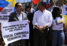 Crecen las críticas a fiscal Galo Chiriboga por caso de Petroecuador