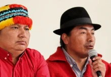 Fiscalía recibe denuncia contra Marlon Vargas y Leonidas Iza por presunta ocupación de tierras en Napo