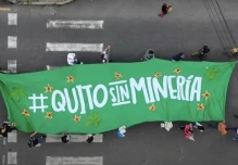 Una consulta popular sobre minería se perfila en Quito para 2023