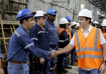Noboa inspeccionó Toachi Pilatón 