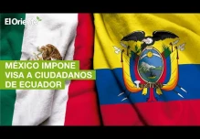 México impone visa a ciudadanos de Ecuador