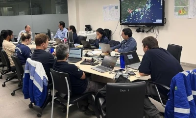 El Comité de Crisis de Petroecuador se reunió con expertos internacionales / Foto: cortesía Petroecuador