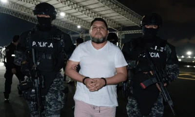 Cortázar tomó notoriedad pública luego de aparecer en una fotografía difundida por Fernando Villavicencio / Foto: cortesía Policía Nacional