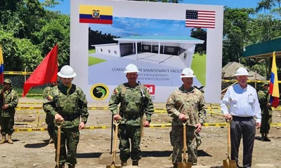 La ceremonia se llevó a cabo en El Coca, provincia de Orellana / Foto: cortesía Embajada de Estados Unidos