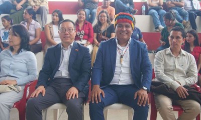La visita forma parte de las actividades que la representación diplomática china desarrolla en distintas provincias del Ecuador / Foto: cortesía Embajada China