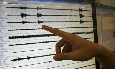 El temblor se registró a las 22:24 hora local  y su epicentro se localizó en el océano Pacífico, a 18 kilómetros al suroeste de Bahía de Caráquez, provincia de Manabí / Foto: EFE