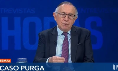 Hernán Pérez analizó el sistema judicial ecuatoriano en Teleamazonas / Foto: camtura de imagen 