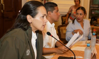 Inés Manzano, ministra de Energía y Minas, también lidera el COE / Foto: cortesía Inés Manzano