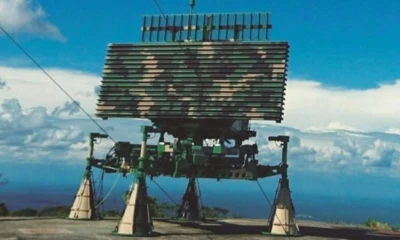 El radar quedó fuera de servicio tras una explosión en Montecristi / Foto: cortesía FAE