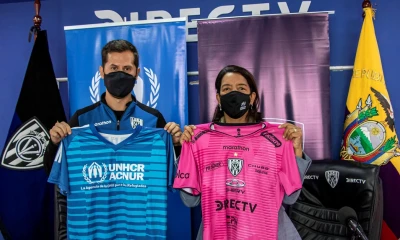 Independiente del Valle y ACNUR se unen para integrar a refugiados / Foto: EFE