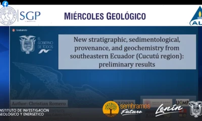 IIGE participa en evento científico de la Sociedad Geológica Peruana / Foto: IIGE