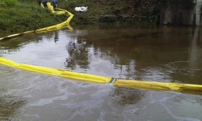 Ocurrió hoy en la parroquia Santa Cecilia, cantón Lago Agrio / Foto: cortesía Petroecuador