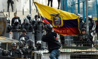 El detonante de las protestas fue la eliminación del subsidio al diésel decretada por Noboa el 12 de septiembre/ Foto: cortesía