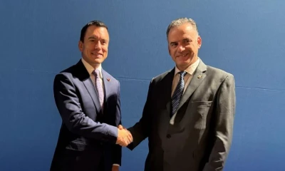 España es la penúltima parada de Noboa en la gira oficial de 16 días / Foto: cortesía Presidencia