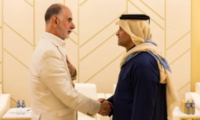 La delegación ecuatoriana está encabezada por el viceministro de Defensa, Roberto Quintero / Foto: cortesía Ministerio de Defensa