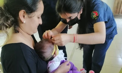 A las valoraciones médicas acudieron usuarios de la referida modalidad del servicio de Desarrollo Infantil de las comunidades de Chimbutza, San Juan y Chicaña / Foto: cortesía MIES