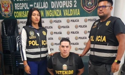  Se iniciaron los trámites para su extradición, según anunció la Policía Nacional / Foto: cortesía Policía Perú 