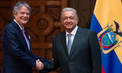 Lasso declaró  que la reunión sirvió para "estrechar la amistad" entre ambos países / Foto: EFE