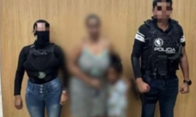 Ambas víctimas aparecen sanos y salvos en un video publicado por la Policía / Foto: cortesía Policía 