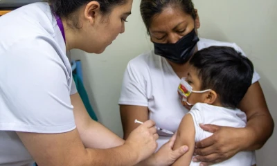 La campaña de vacunación contra la tosferina continúa en Ecuador / Foto: cortesía Ministerio de Salud