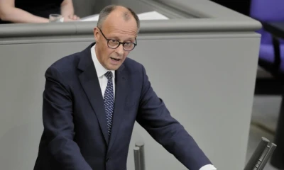 El jefe de Gobierno germano le deseó a Noboa "energía, éxito y fortuna en las decisiones" durante su gestión / Foto: cortesía RFI