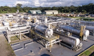 La empresa pública acusó a miembros de la comunidad de Dícaro, ubicada en el Bloque 16, de protagonizar un sabotaje contra la plataforma AMO A  / Foto: cortesía Petrocuador