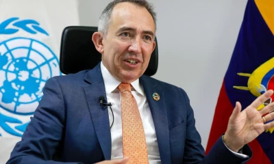 Nicholas Gardner, detalló que planean seguir trabajando en proyectos de salud en Ecuador / Foto: EFE