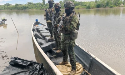 El operativo militar se llevó a cabo en Playas del Cuyabeno, provincia de Sucumbíos / Foto: cortesía Ejército 