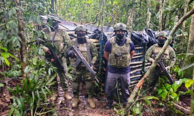 Las acciones militares buscan debilitar tanto el componente armado como el financiamiento de estas organizaciones / Foto: cortesía Ejército Ecuatoriano