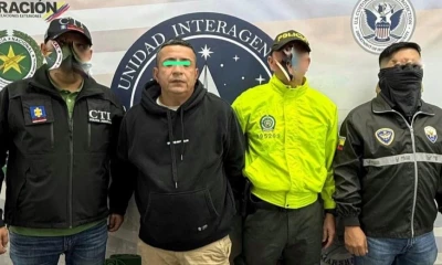 Las detenciones se realizaron durante la madrugada de este jueves en Bogotá / Foto: cortesía  John Reimberg