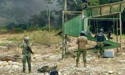 Los operativos militares se han intensificado en Sucumbíos y Orellana / Foto: cortesía Ejército