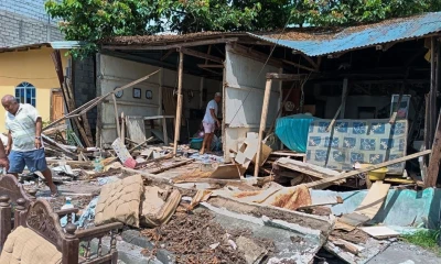 El sismo de magnitud 6 ocurrió a las 06:44 hora local / Foto: EFE