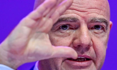 Antes de su reelección para el cargo que ocupa desde hace siete años, Infantino repasó logros del último cuatrienio / Foto: EFE