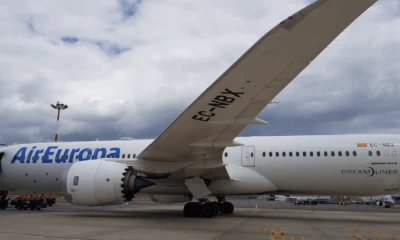 Con los Boeing 787 Dreamliner, la compañía española llegó directo de Guayaquil y Quito / Foto: cortesía Aeropuerto Mariscal Sucre