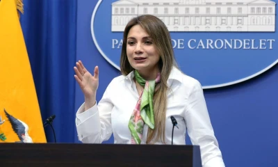 Carolina Jaramillo, vocera de Carondelet, dio a conocer sobre El Plan de Eficiencia Administrativa / Foto: cortesía Presidencia