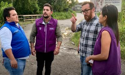 Los trabajos se ejecutan en la red vial que conecta Orellana y Sucumbíos / Foto: cortesía MIT