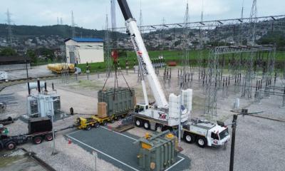 3 transformadores se destinarán a la Subestación Pascuales, en Guayaquil / Foto: cortesía Ministerio de Energía y Minas