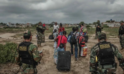 La cita tuvo como objetivo "articular temas de interés como el control, vigilancia y neutralización de los pasos ilegales existentes en diferentes sectores" / Foto: EFE