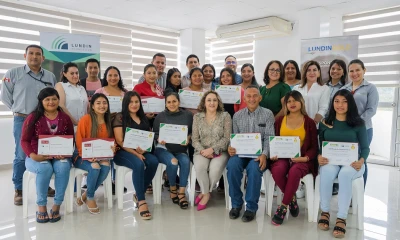 Participan el GAD parroquial de Los Encuentro y la Universidad Técnica Particular de Loja (UTPL)/ Foto: Cortesía Fundación Lundin