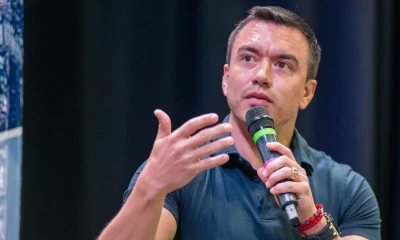 Noboa anunció el pasado miércoles que destinará 72 millones de dólares a las Fuerzas Armadas y Policía Nacional  / Foto: EFE