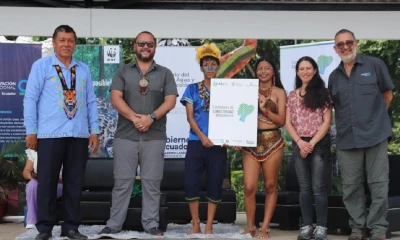 En Limoncocha se presentó el proyecto Corredores de Conectividad Amazónicos / Foto: cortesía MAATE