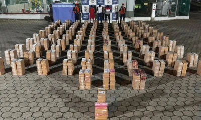 Se detuvo a los tres hombres que se encontraban a bordo / Foto: EFE