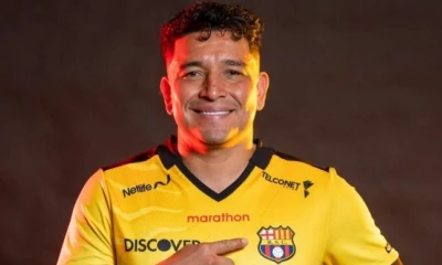 'El Pitbull' Pineida inició su carrera profesional en el Independiente del Valle y desde 2016 formaba parte del Barcelona / Foto: cortesía
